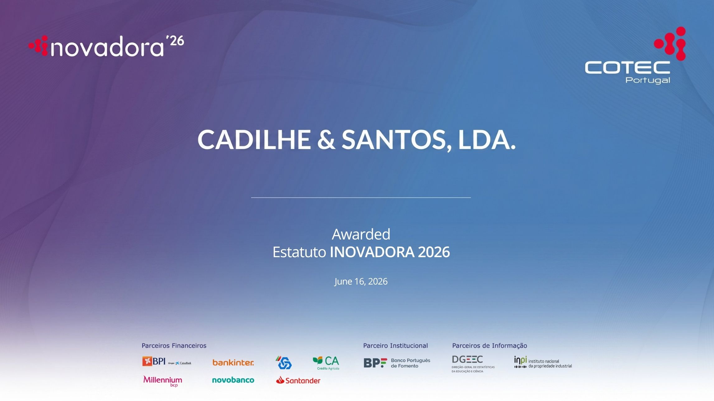 COTEC Inovadora Status - 6th Edition